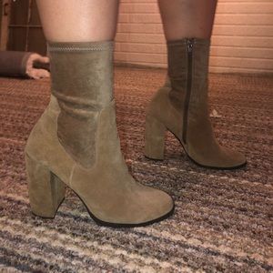 Tan Booties